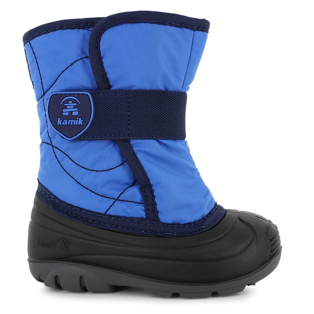 Kamik Kids' Blue and Black Snow Boots